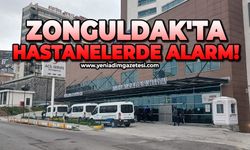 Zonguldak'taki hastanelerde alarm!