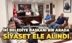 İki Belediye Başkanı bir arada: Siyaset ele alındı