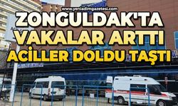 Zonguldak'ta vakalar arttı: Aciller doldu taştı