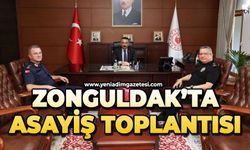 Zonguldak'ta asayiş toplantısı yapıldı