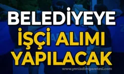 Belediye işçi alacak