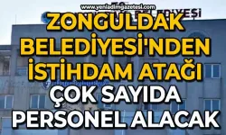 Zonguldak Belediyesi personel alacak