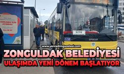 Zonguldak Belediyesi ulaşımda yeni dönem başlatıyor