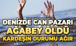 Denizde can pazarı: Ağabey öldü, kardeşinin durumu ağır