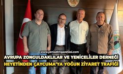 Avrupa Zonguldaklılar ve Yeniceliler Derneği heyetinden Çaycuma’ya yoğun ziyaret trafiği