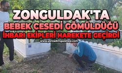 Zonguldak'ta bebek cesedi gömüldüğü ihbarı ekipleri harekete geçirdi