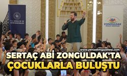 Sertaç abi Zonguldak'ta çocuklarla buluştu