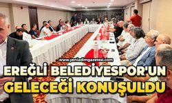 Ereğli Belediyespor'un geleceği konuşuldu