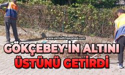 Gökçebey'in altını üstünü getirdi