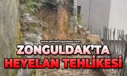 Zonguldak'ta heyelan tehlikesi