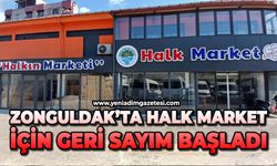 Zonguldak’ta Halk Market için geri sayım başladı