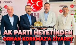 AK Parti heyetinden Orhan Korkmaz'a ziyaret