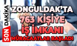Zonguldak'ta 763 kişiye iş imkanı: Müracaatlar başladı