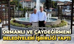 Ormanlı ve Çaydeğirmeni belediyeleri işbirliği yaptı