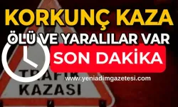 Korkunç kaza: Ölü ve yaralılar var