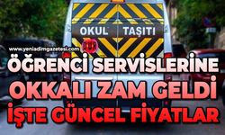Zonguldak'ta okul servis ücretlerine zam geldi