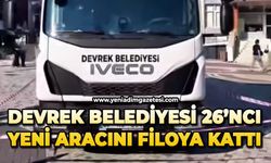 Devrek Belediyesi 26. yeni aracını filoya kattı