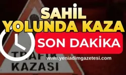 Zonguldak- Kilimli sahil yolunda feci kaza