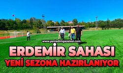 Erdemir sahası yeni sezon hazırlanıyor