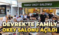 Devrek'te Family Okey Salonu açıldı