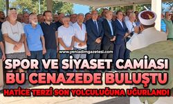 Spor ve siyaset camiası bu cenazede buluştu: Hatice Terzi son yolculuğuna uğurlandı