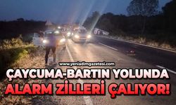 Çaycuma-Bartın yolunda alarm zilleri çalıyor!