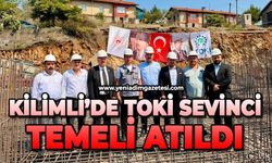Kilimli'de TOKİ sevinci: Temeli atıldı