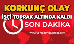 Korkunç olay: İşçi toprak altında kaldı