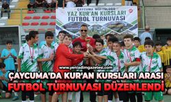 Çaycuma'da Kur'an Kursları arası futbol turnuvası düzenlendi