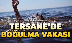 Tersane'de boğulma vakası