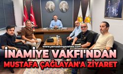 İnamiye Vakfı'ndan Mustafa Çağlayan'a ziyaret