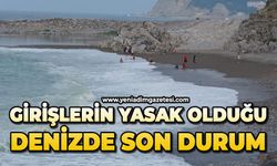 Giriş yasaklarının olduğu denizde son durum