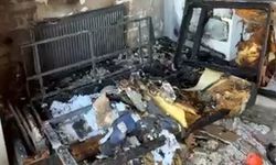 Karabük'te apartman dairesinde yangın