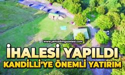 İhalesi yapıldı: Kandilli'ye önemli yatırım