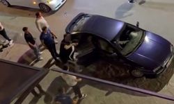 Yumruklar havada uçuştu