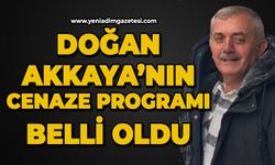 Doğan Akkaya'nın cenaze programı belli oldu