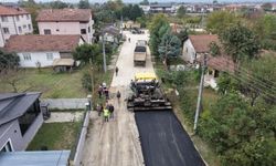 Düzce'de 48 bin ton asfalt döküldü
