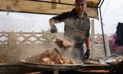 Bolu'da 41 kazan İskilip dolması pişirildi