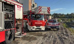 Ev yangını ekiplerin müdahalesi ile söndürüldü