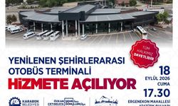 Yenilenen Karabük Şehirlerarası Otobüs Terminali resmi törenle açılacak