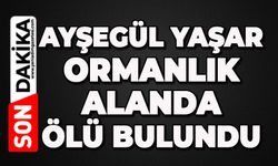 Kadın ormanlık alanda ölü bulundu