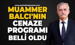 Muammer Balcı'nın cenaze programı belli oldu