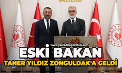 Eski Bakan Taner Yıldız Zonguldak'a geldi