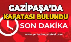 Gazipaşa'da kafatası bulundu