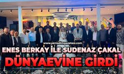Enes Berkay ile Sudenaz Çakal dünyaevine girdi