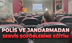 Polis ve jandarmadan servis şoförlerine eğitim
