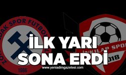 İlk yarı sona erdi