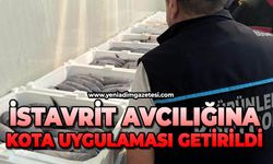 İstavrit avcılığına kota uygulaması getirildi