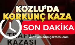 Kozlu'da feci kaza: Faciadan dönüldü