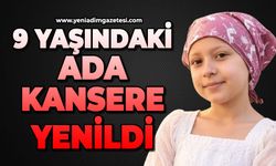 9 yaşındaki Ada kansere yenildi